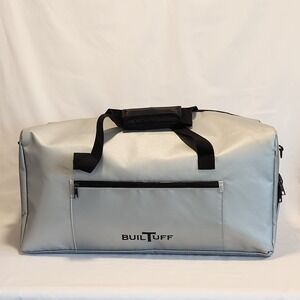 NWOT BUILTUFF Large Waterproof Duffle Bag Weekender Travel Gear Storage w/Strap